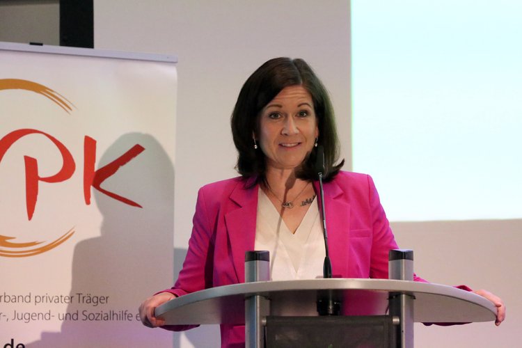 Katharina Günther Wünsch beim Podium 2025, Foto von: Meike Discher